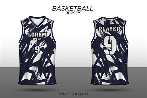 Jersey Front And Back Template