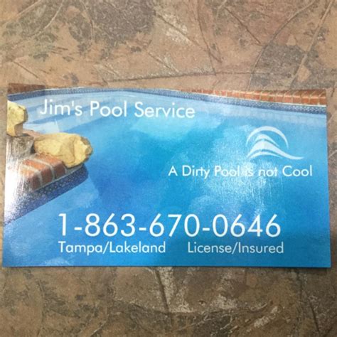 Jim's Pool Service