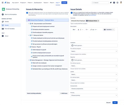 Jira Epic Template