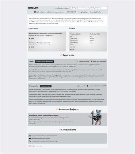 Job Application Template Roblox Text