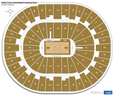 Joel Coliseum Seating Chart