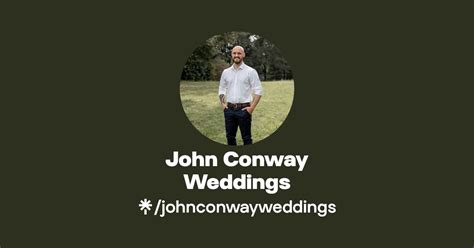 John Conway weddings