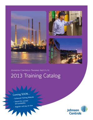 Johnson Controls Training Catalog