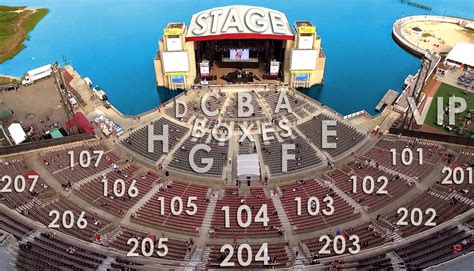 Jones Beach Virtual Seating Chart