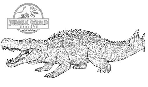 Jurassic World Rebirth Coloring Pages Printable