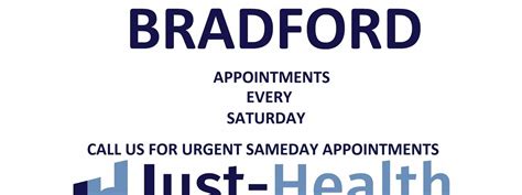 Just-Health Bradford HGV Taxi PCV Medicals Clinic
