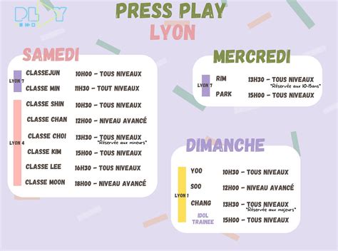 K-STUDIO PRESS PLAY à Lyon