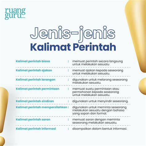 Kalimat Perintah