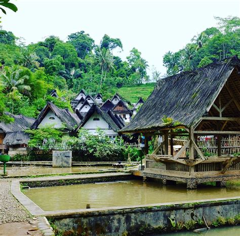 Bamboo Bridge in Kampung Naga
