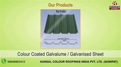 Kansal Colour Roofings India Pvt Ltd
