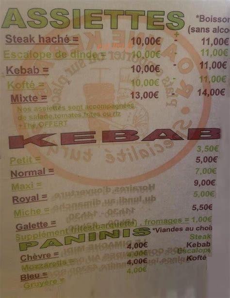 Kebab Box à Roanne