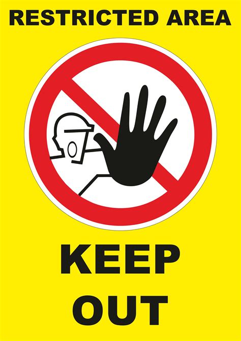 Keep Out Sign Printable