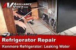 Kenmore Refrigerator Leaking Water