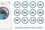 Kenmore Washer Trouble Code