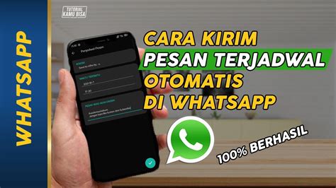 Keuntungan Menggunakan Pesan Terjadwal WhatsApp Indonesia