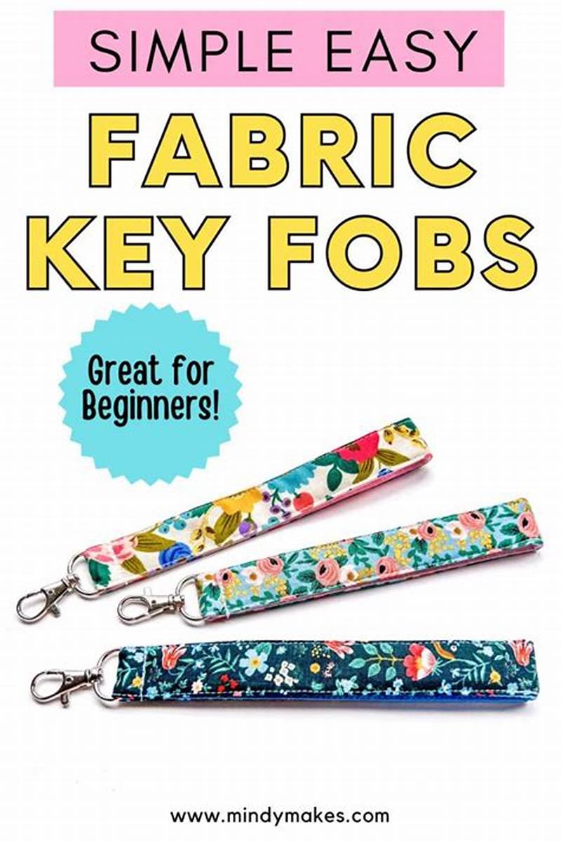 Key Fob Sewing Pattern