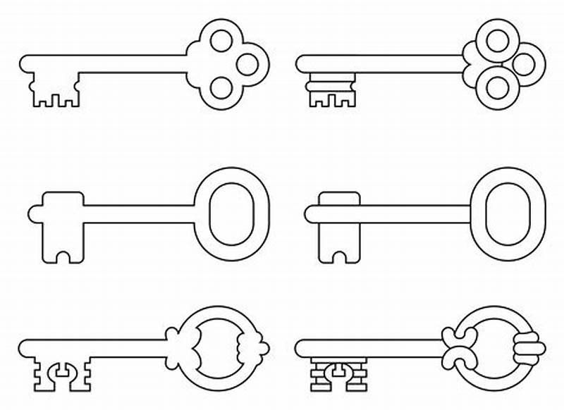 Key Pattern Printable