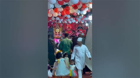 Khatu Shyam and balloon decoration
