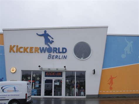 Kickerworld und Paintballworld Berlin Spandau