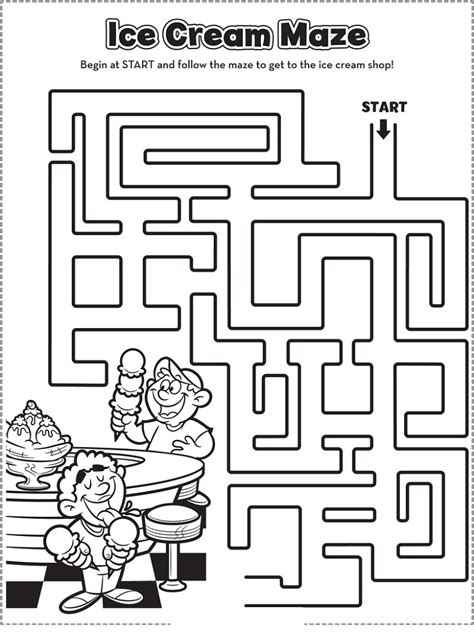 Kids Activity Pages Printable