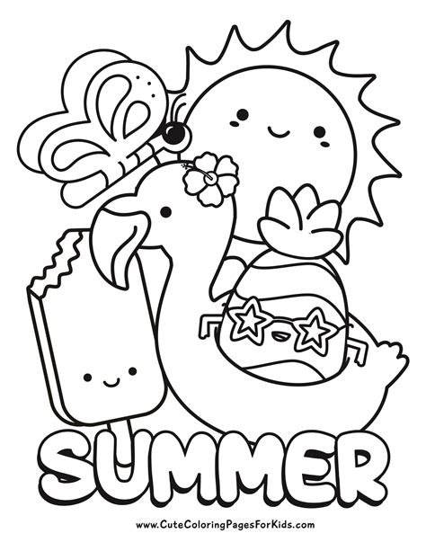 Kids Free Coloring Pages Printable