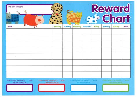 Kids Reward Chart Printable
