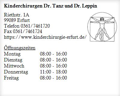 Kinderchirurgische Praxis Dr.Leppin und Dr. Winterhalter