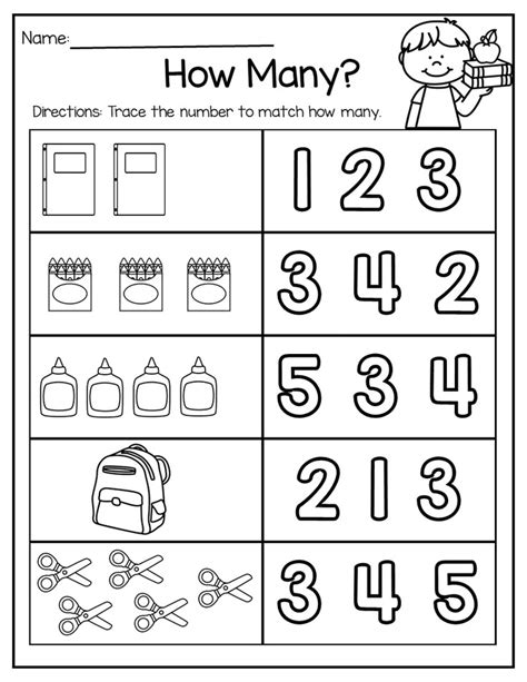 Kindergarten Math Worksheets Free Printable