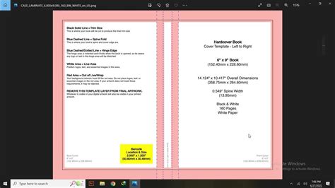 Kindle Book Cover Template