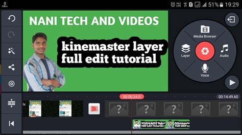 Kinemaster layer dan animasi