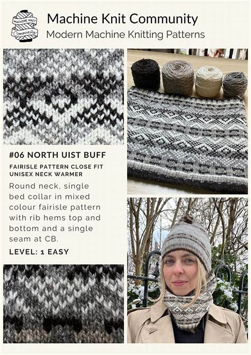 Knit Buff Pattern