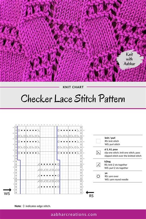 Knit Lace Chart