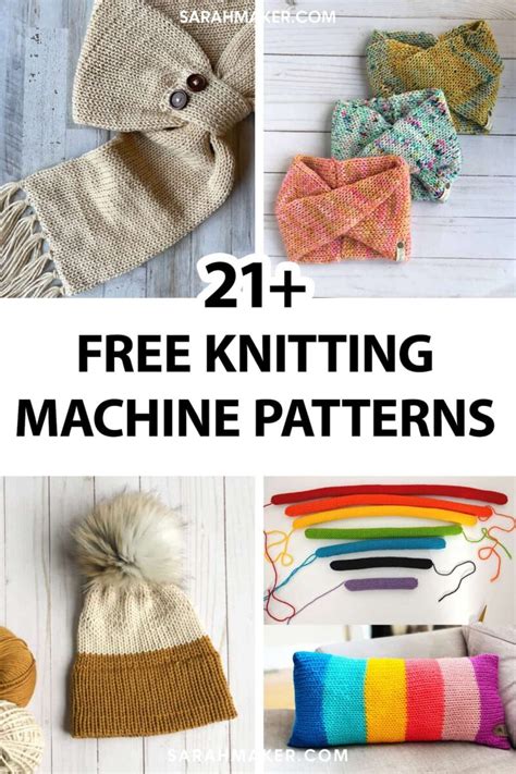 Knitting Machine Free Patterns