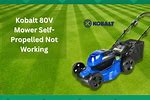 Kobalt Mower Not Working