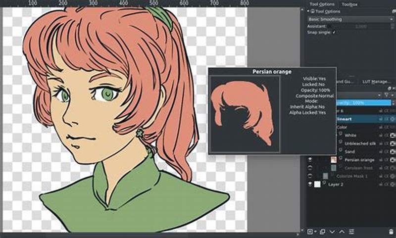 Krita Coloring Tutorial