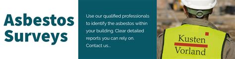 Kusten Vorland- Wales' foremost licensed Asbestos Removal & Surveying company.