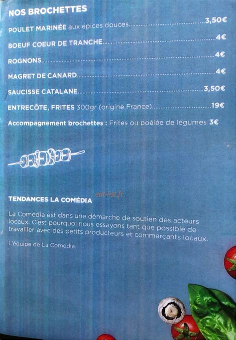 LA COMEDIA à Canet-en-Roussillon