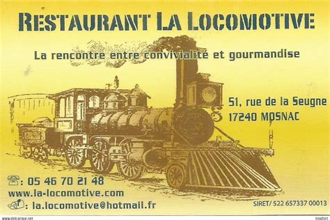 LA LOCOMOTIVE à Mosnac
