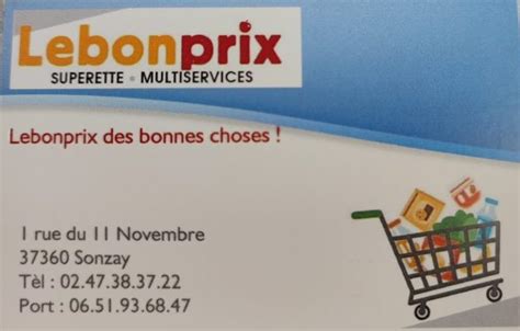 LE BON PRIX à Sonzay