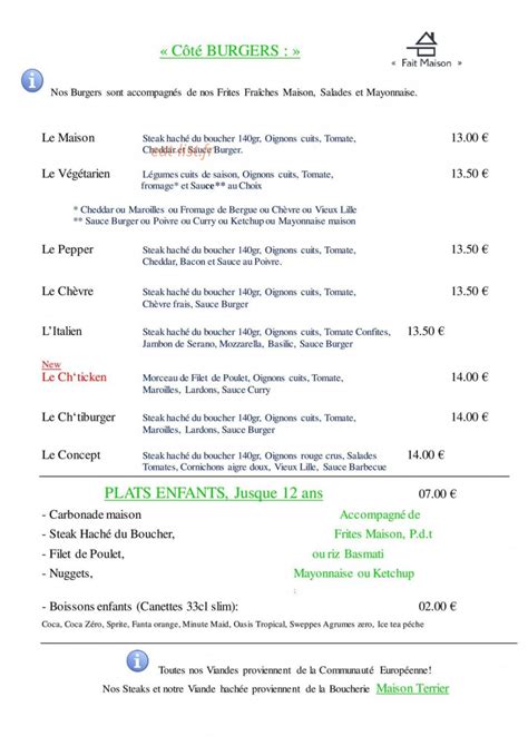 LE CONCEPT à Bailleul