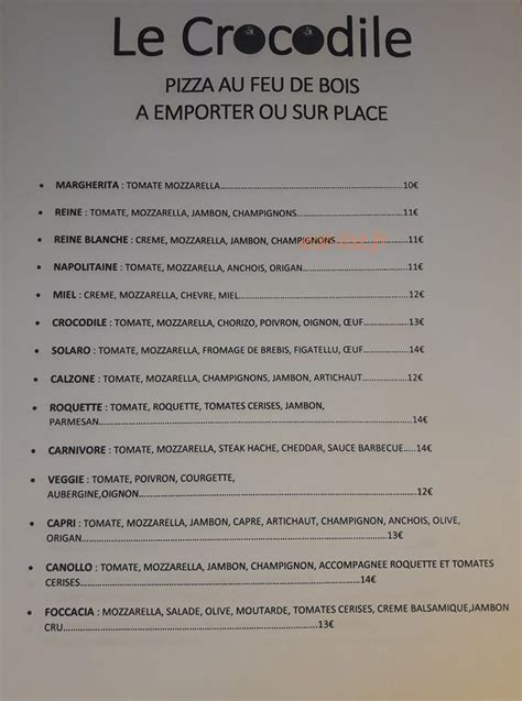 LE CROCODILE à Solaro