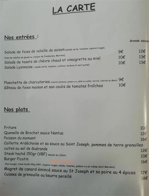 LE PICOTIN à Andance