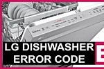 LG Dishwasher E1