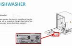LG Dishwashers Where to Find Model Number