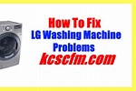 LG Washer Problems