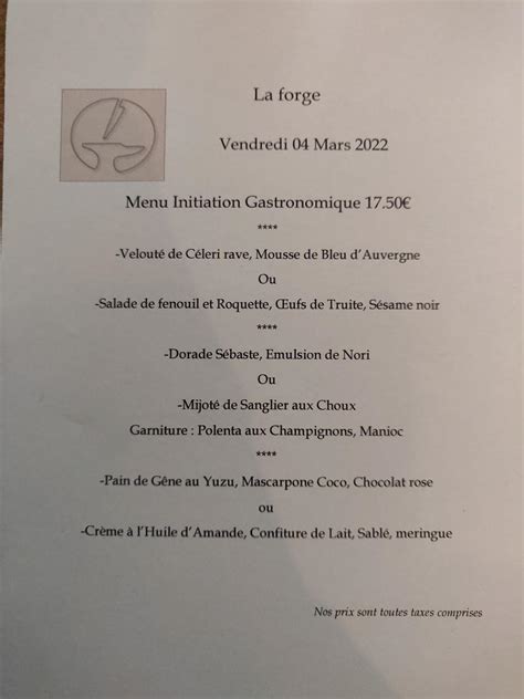 La Forge à Le Subdray