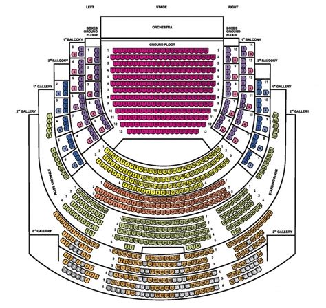 La Opera Seating Chart