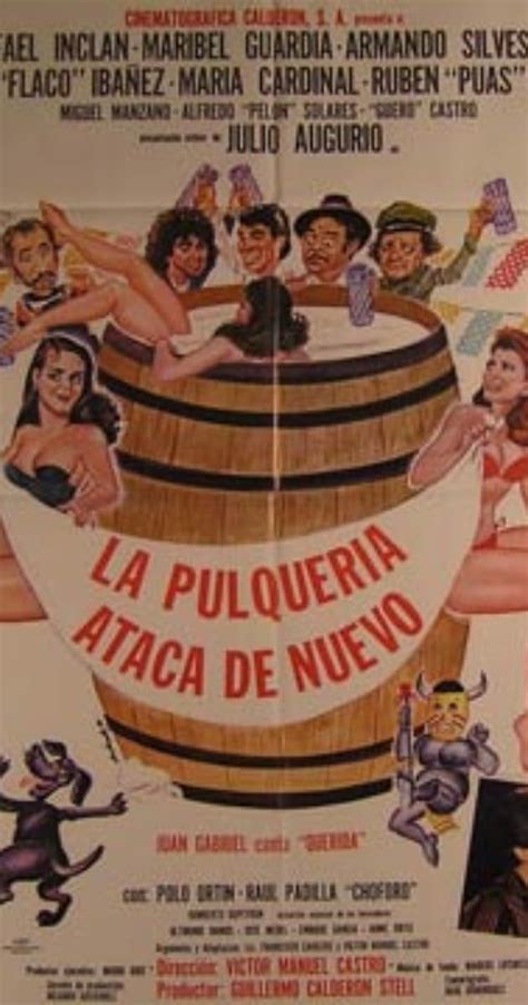 La pulquería ataca de nuevo (1985) film online,Víctor Manuel Castro,Rafael Inclán,Maribel Guardia,Armando Silvestre,María Cardinal