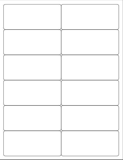 Label Print Template