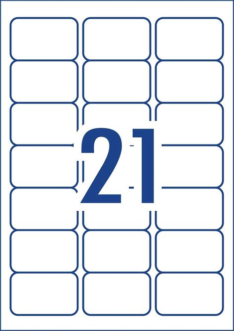 Label Template Word